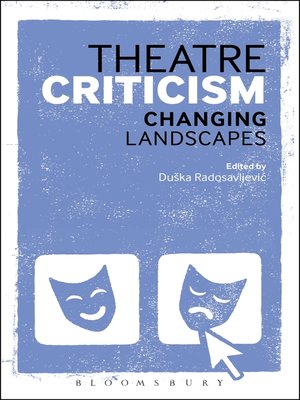 cover image of Theatre Criticism